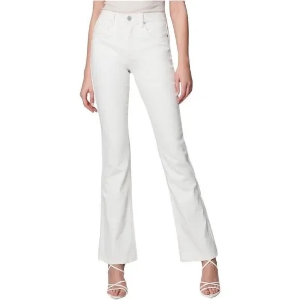 NWT BlankNYC Women’s Cosmic Flare High Rise Jeans in White Size 29